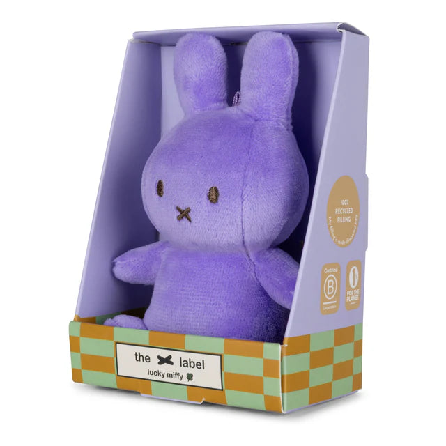 Miffy Lucky Charm Bright Lilac in Giftbox