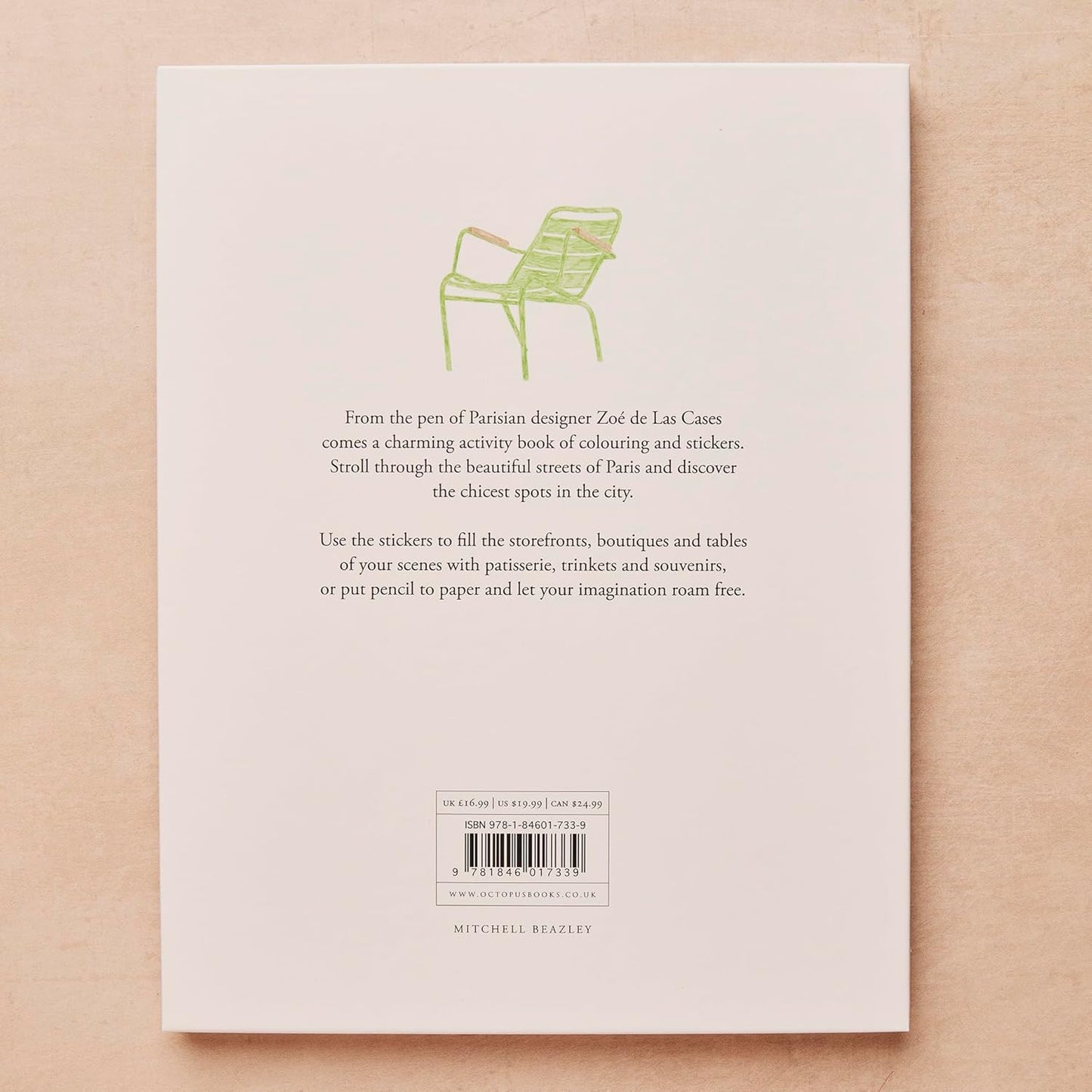Paris: Colouring and stickers by Zoé de Las Cases