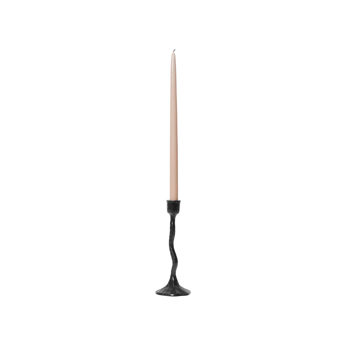 Broste Copenhagen Amy Black Medium Candle Holder