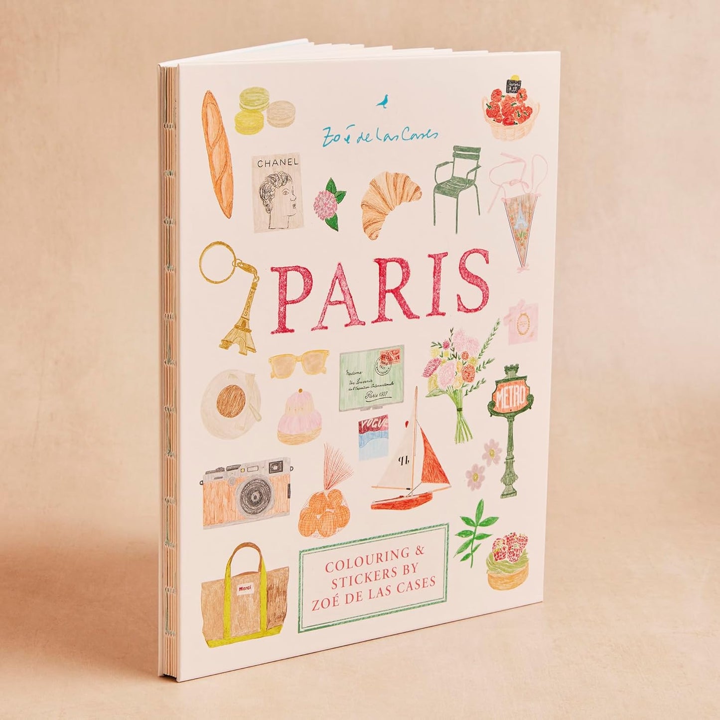 Paris: Colouring and stickers by Zoé de Las Cases