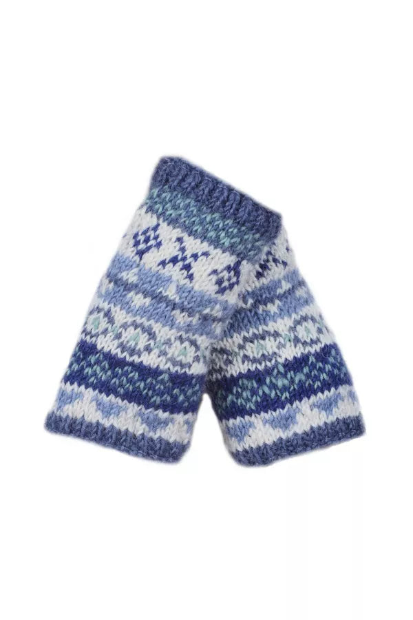 Pachamama Fairisle Handwarmer Denim