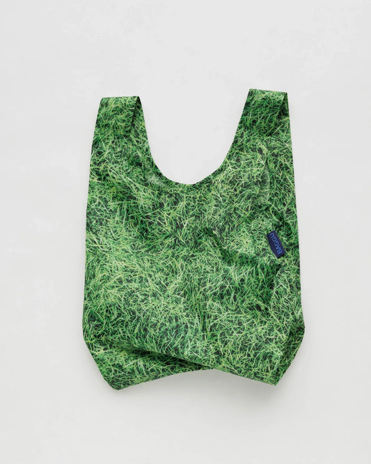 BAGGU Baby Reusable Bag in Grass pattern