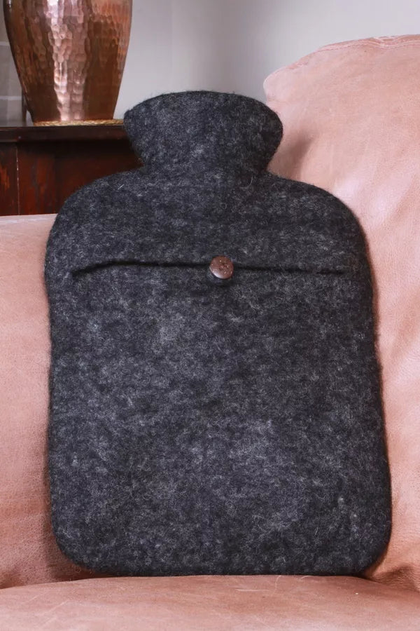 Pachamama Hot Water Bottle Hand Felted Lugano
