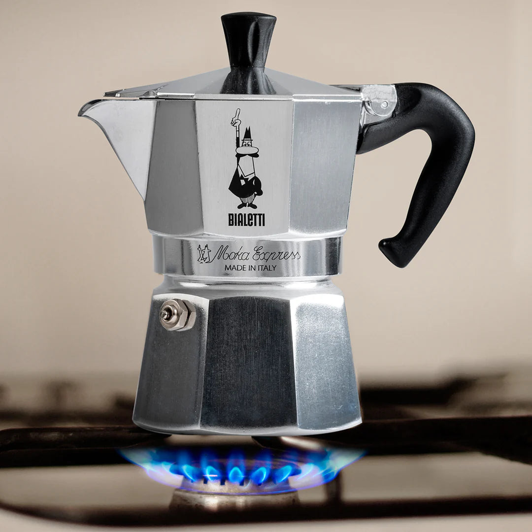 BIALETTI Moka Express - Silver 6 Cup