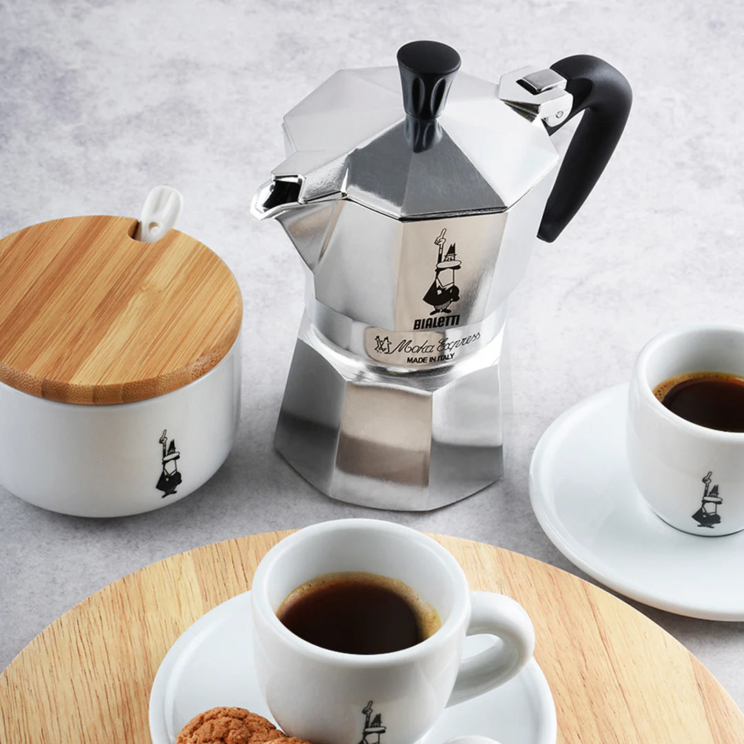 BIALETTI Moka Express - Silver 6 Cup