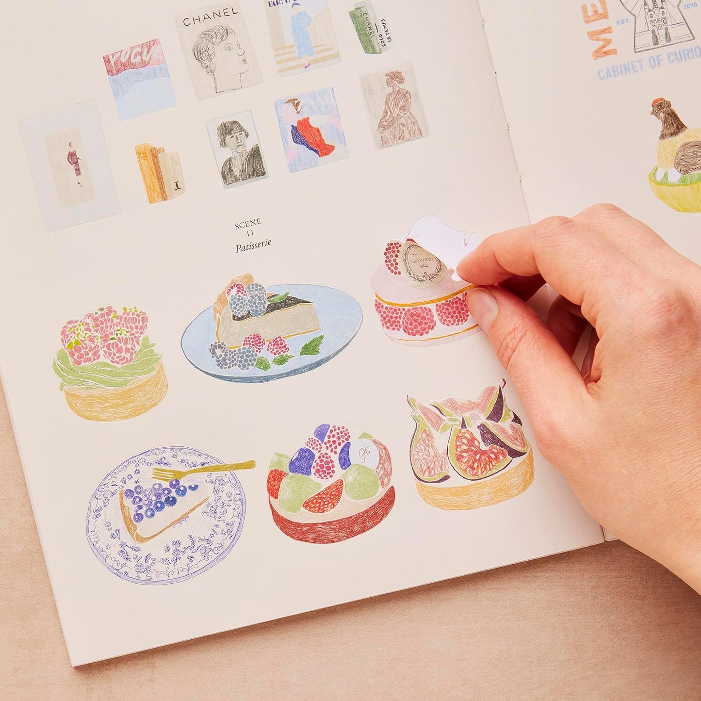 Paris: Colouring and stickers by Zoé de Las Cases