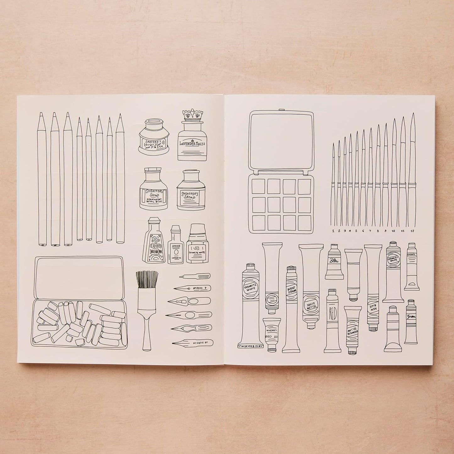 Paris: Colouring and stickers by Zoé de Las Cases