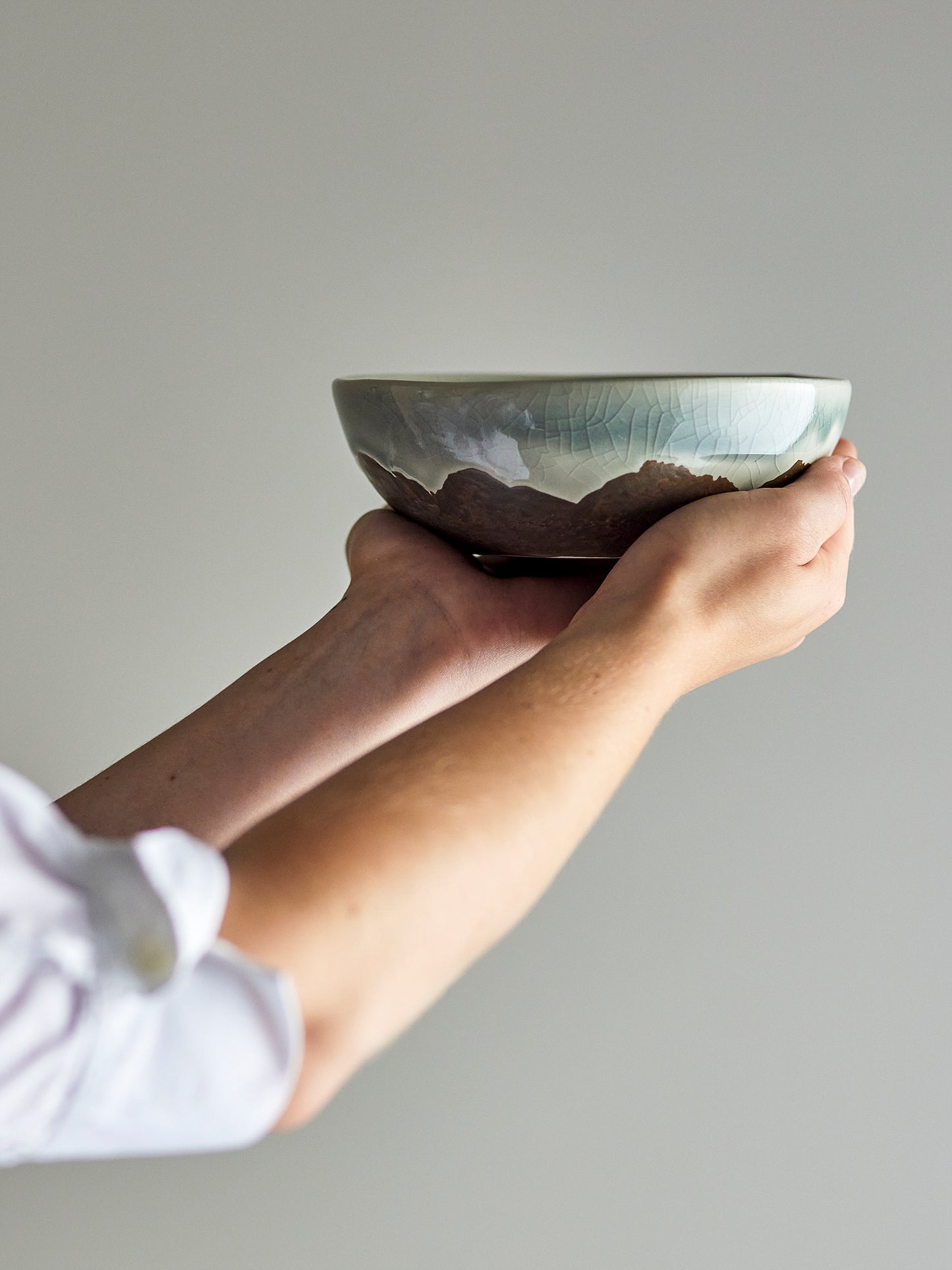 Bloomingville Paula Stoneware Bowl - Brown