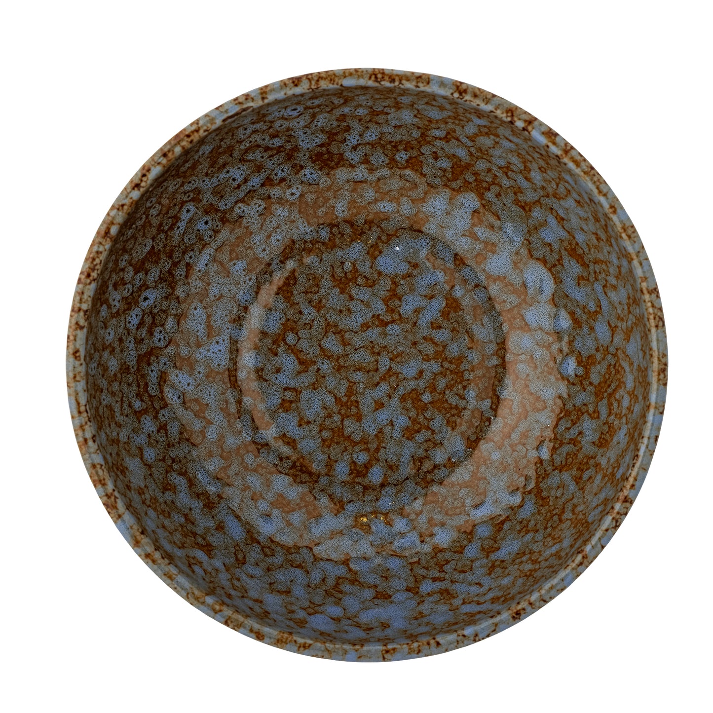 Bloomingville Paula Stoneware Blue Splatter Bowl