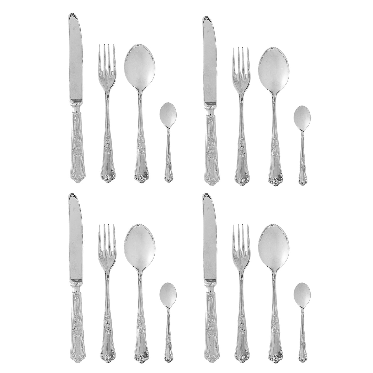 Bloomingville Tilly Cutlery Set Stainless Steel Silver