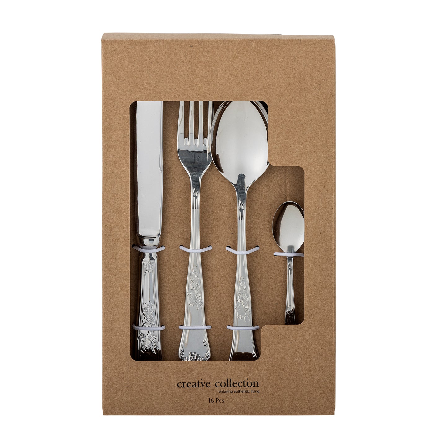 Bloomingville Tilly Cutlery Set Stainless Steel Silver
