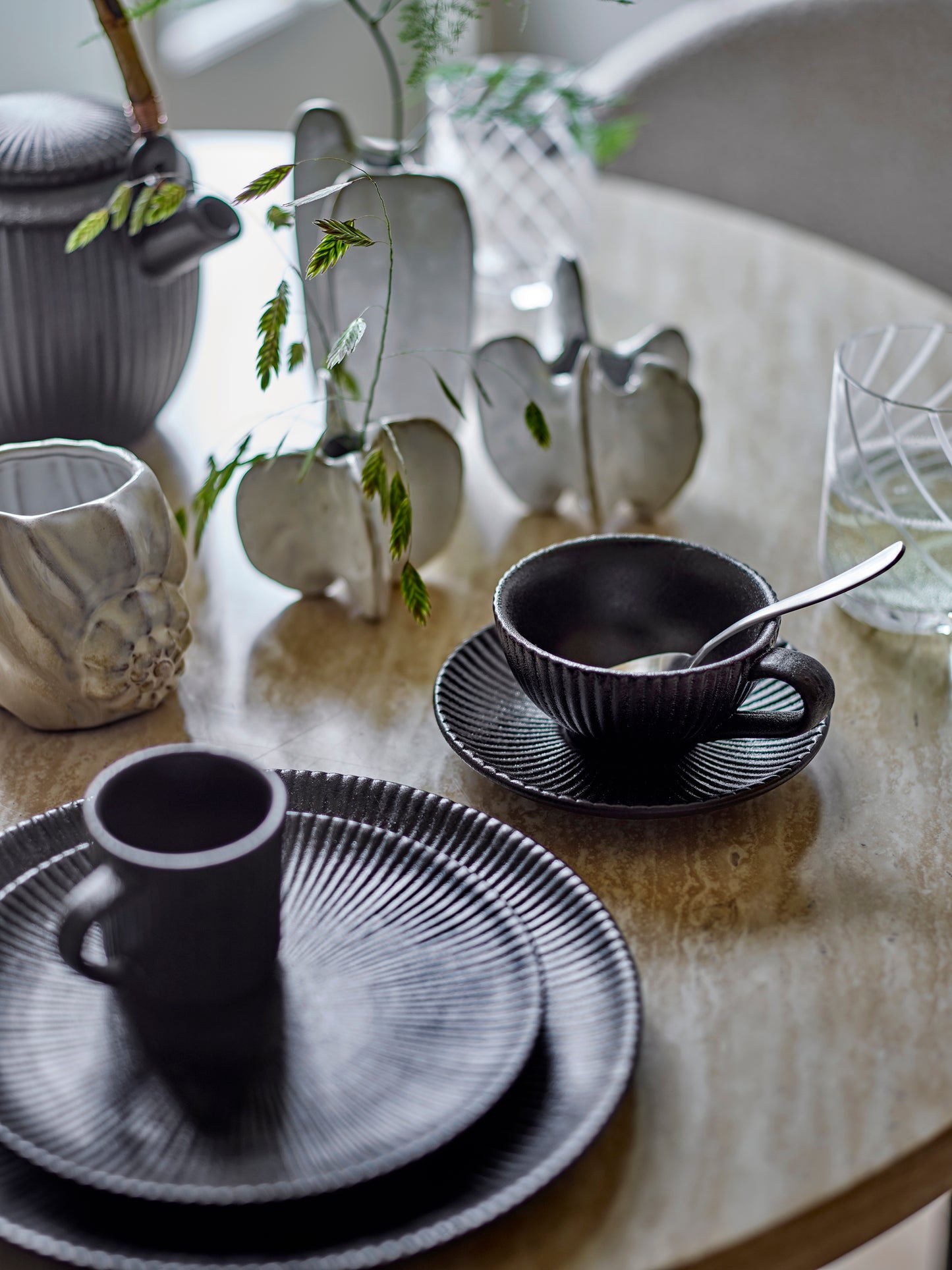Bloomingville Neri Cappuccino Stoneware Cup
