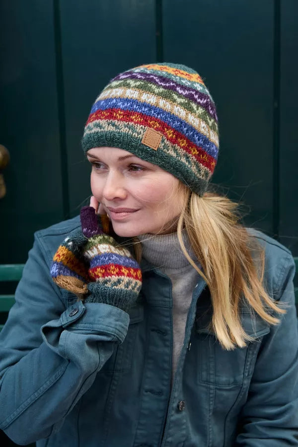 Pachamama Elveden Fingerless Gloves