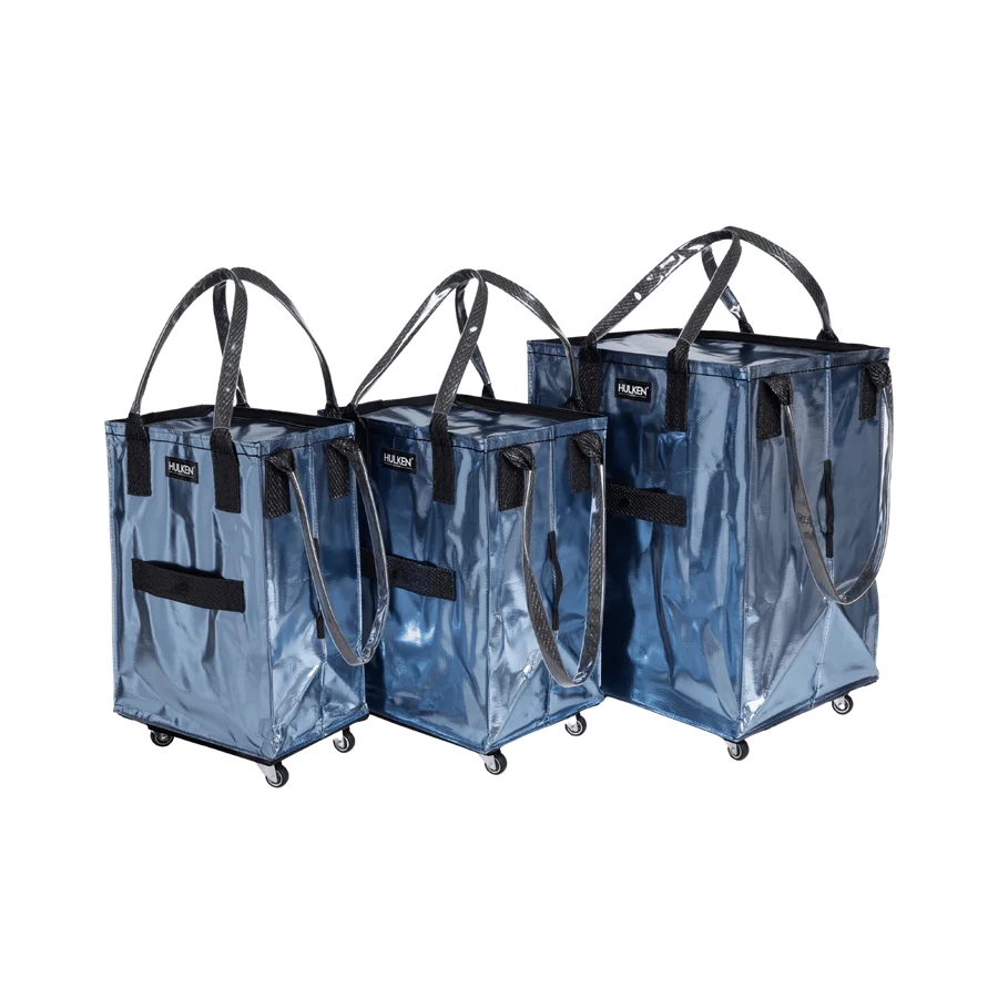 Hulken Original Rolling Small Tote Bag - Crystal Blue