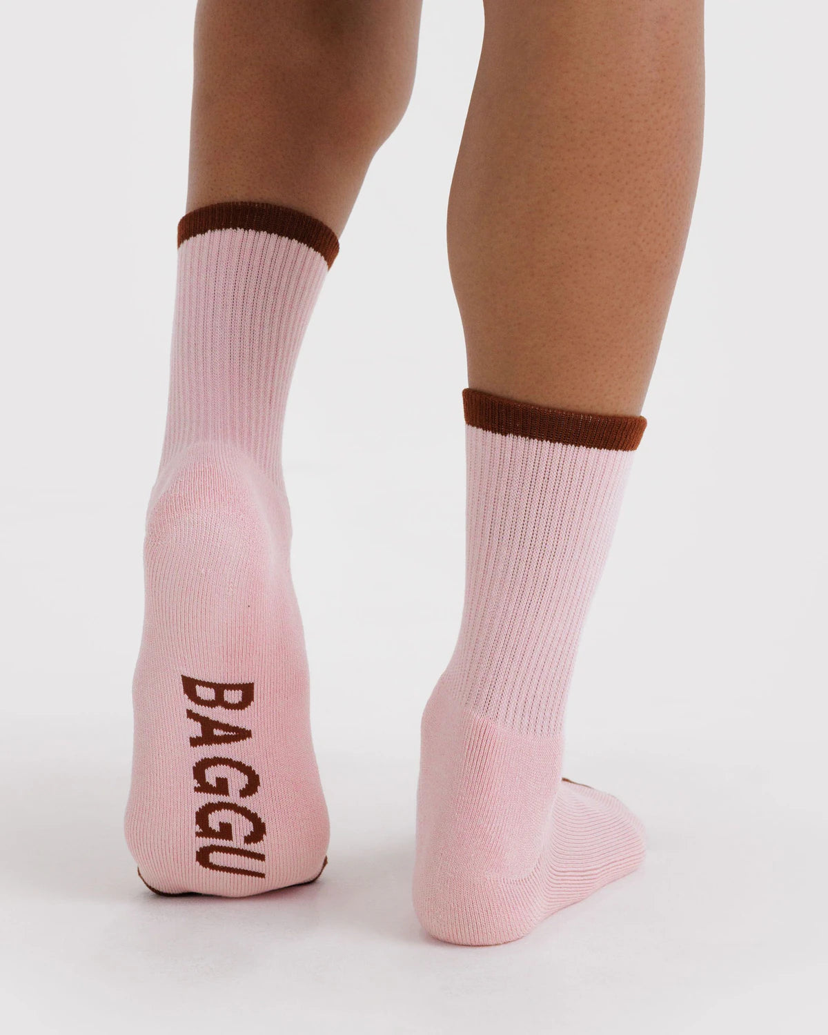 BAGGU Adult Ribbed Socks - Blush Mix