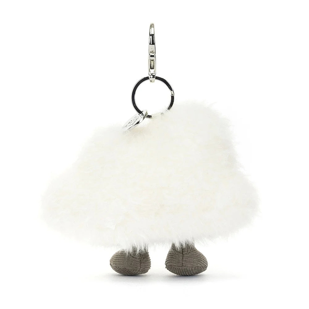 Jellycat Amuseable Cloud Bag Charm Papyrus