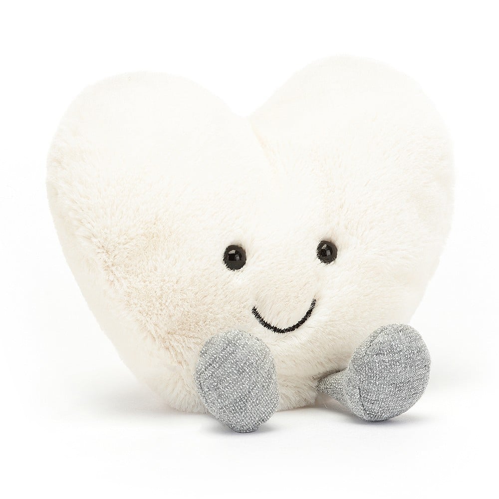 Jellycat Amuseable Cream Heart Small soft toy