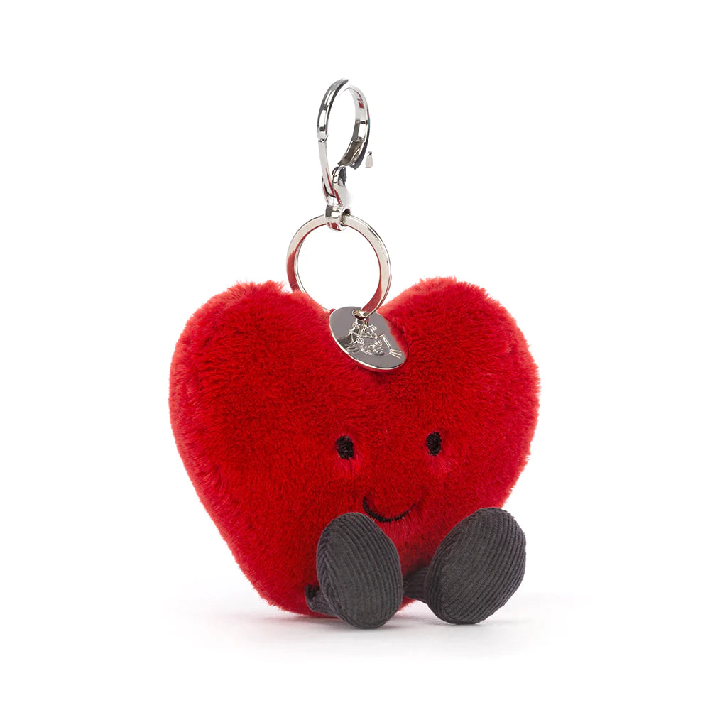 Jellycat Heart Bag Charm