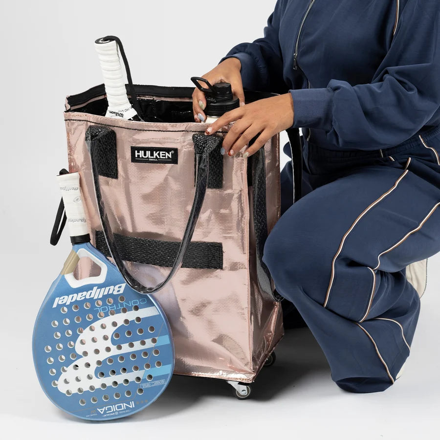 Hulken Original Rolling Small Tote Bag - Rose Gold