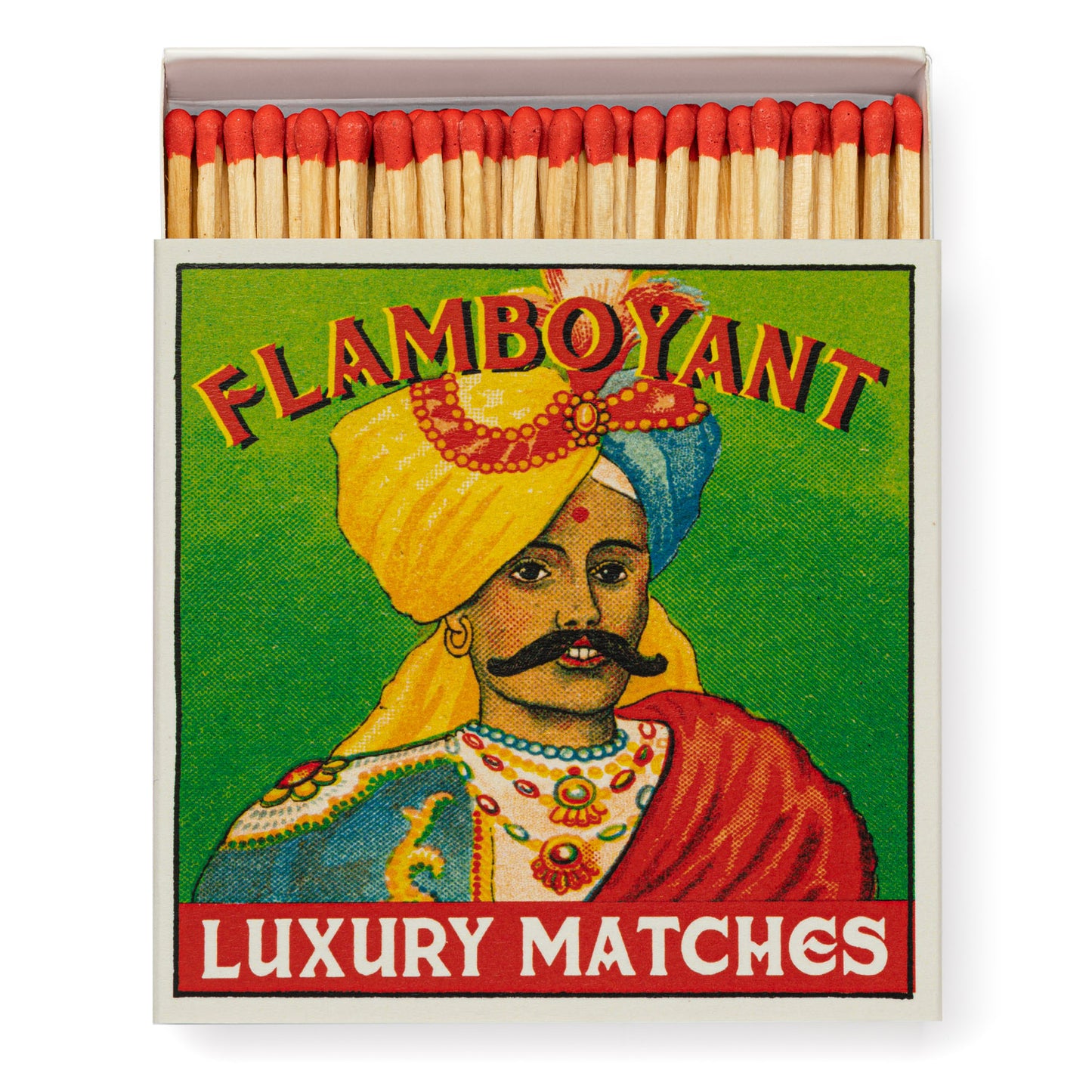 luxury matches with Mr. Flamboyant illustration