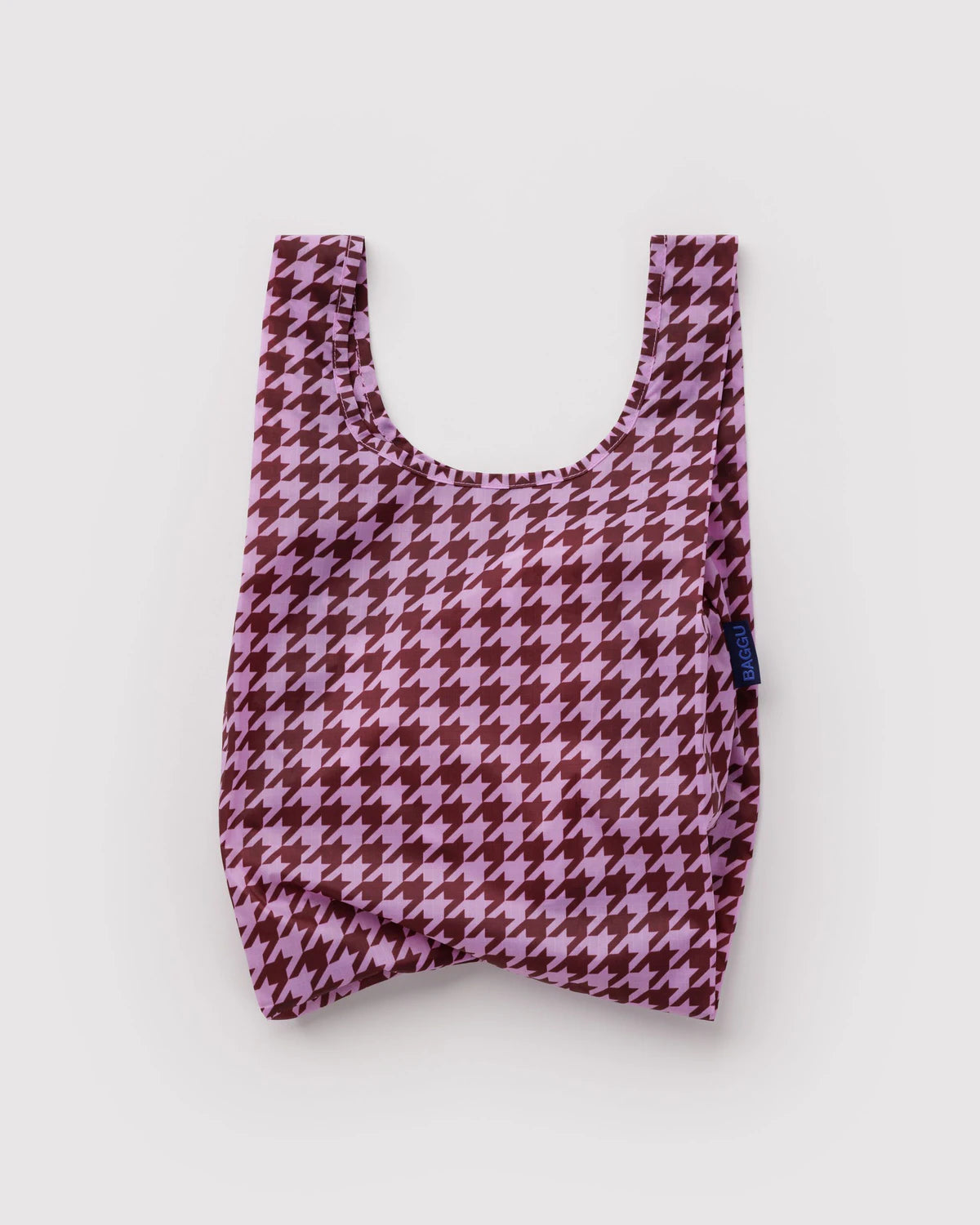 BAGGU Baby Baggu Reusable Bag Pink Houndstooth