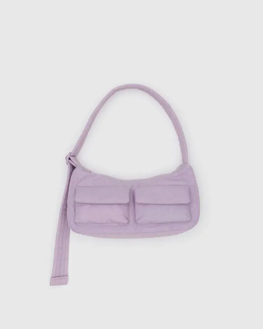 BAGGU Cargo Shoulder Bag Dusty Pink