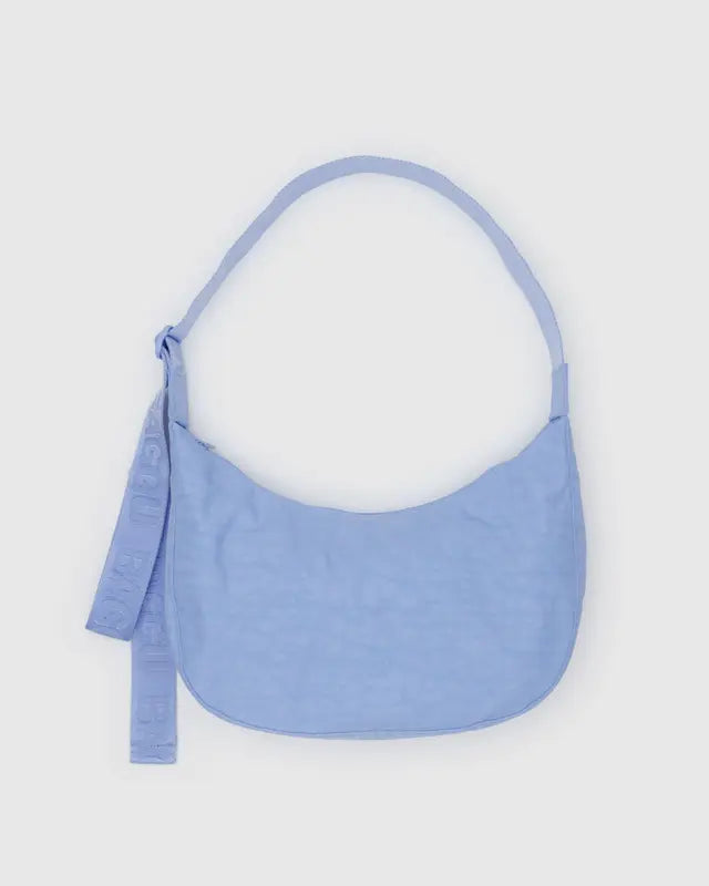 BAGGU Medium Nylon Crescent Bag  in French Blue colour 