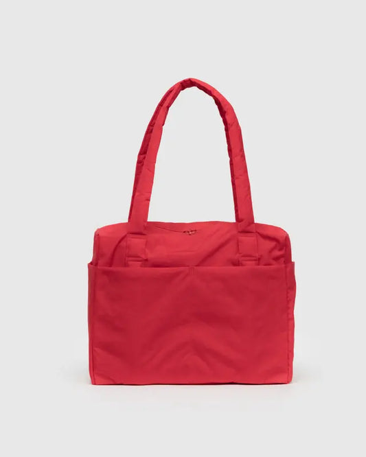 BAGGU Small Cloud Carry-On in Candy Apple Red