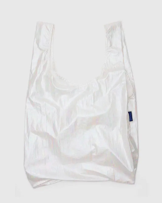 BAGGU Standard Reusable Bag in Pearl Metallic