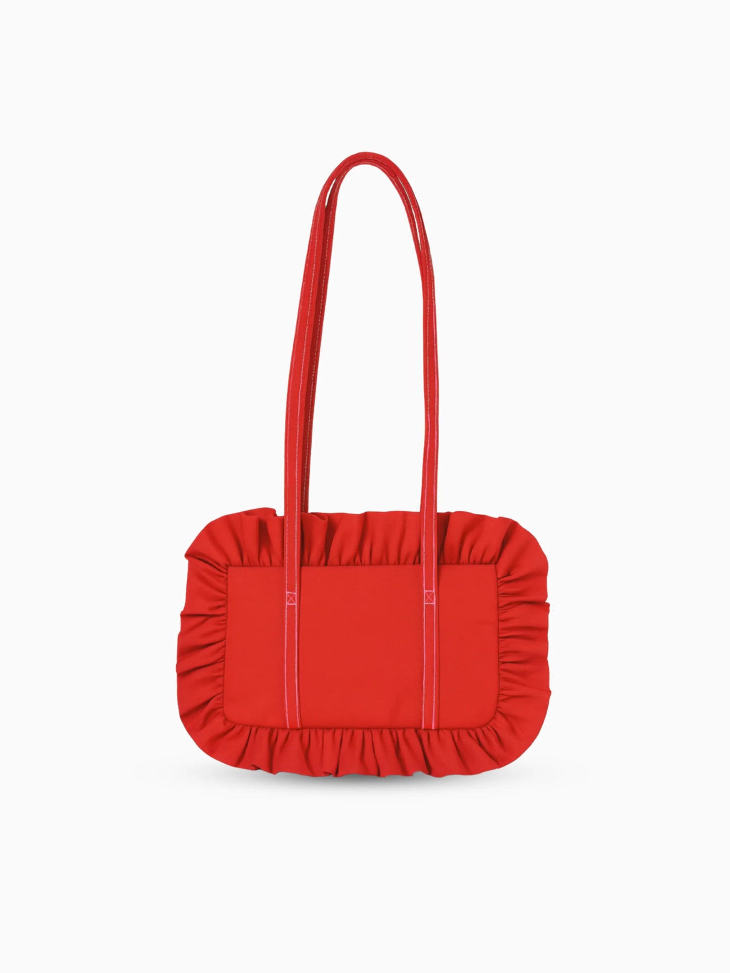 BAGGY London Bowler Bag in Red