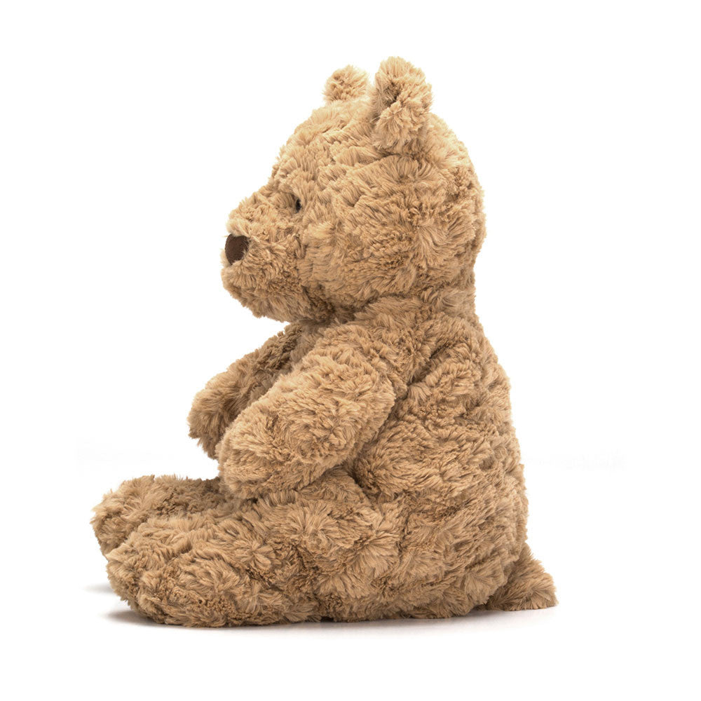 soft toy brown bear side