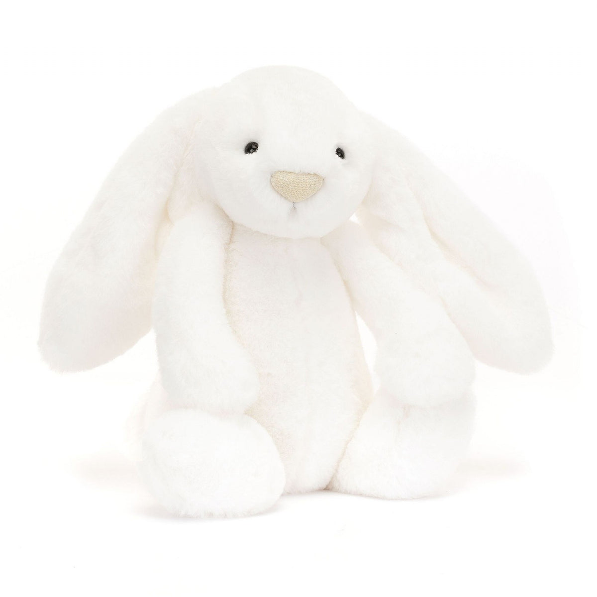 jellycat medium bashful luxe bunny in white