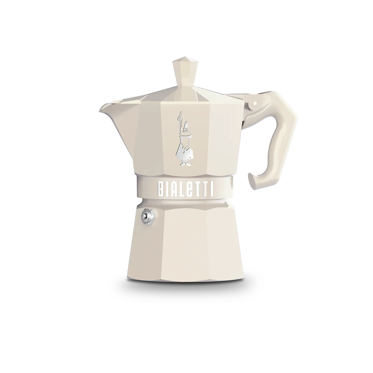 BIALETTI Moka Express 3 Cup Cream