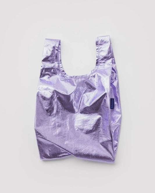 BAGGU Baby Reusable Bag - Lavender Metallic