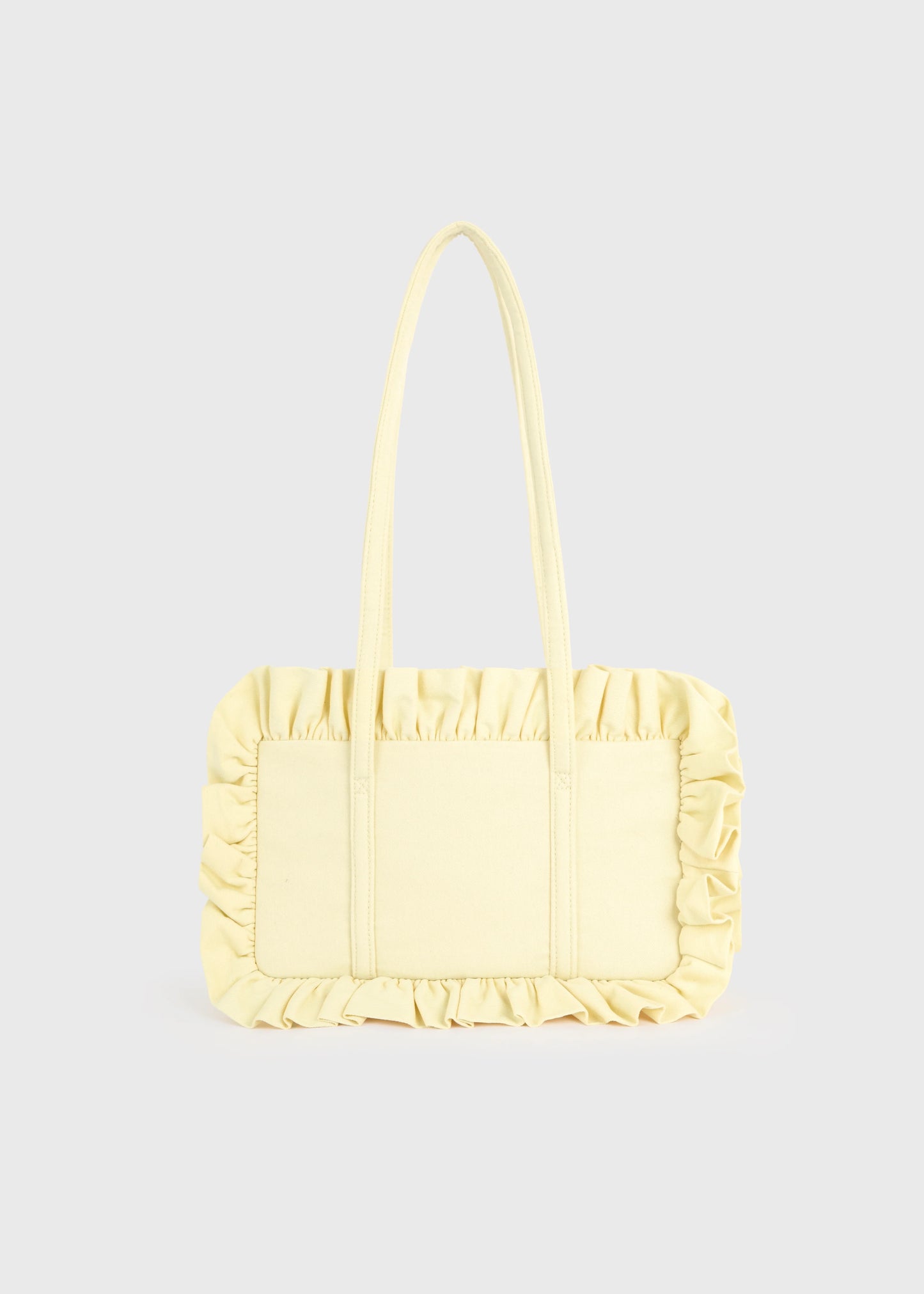 BAGGY London Bowler Bag - Butter Yellow