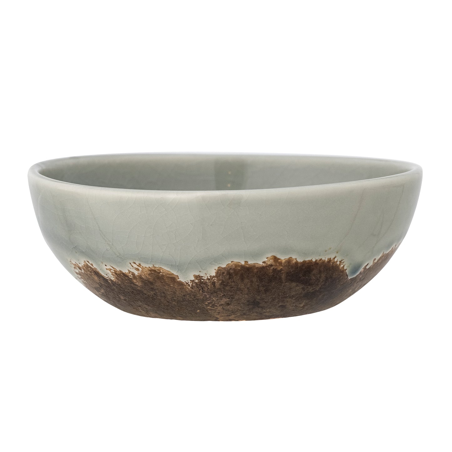 Ceramic bowl with a gradient finish on a white background