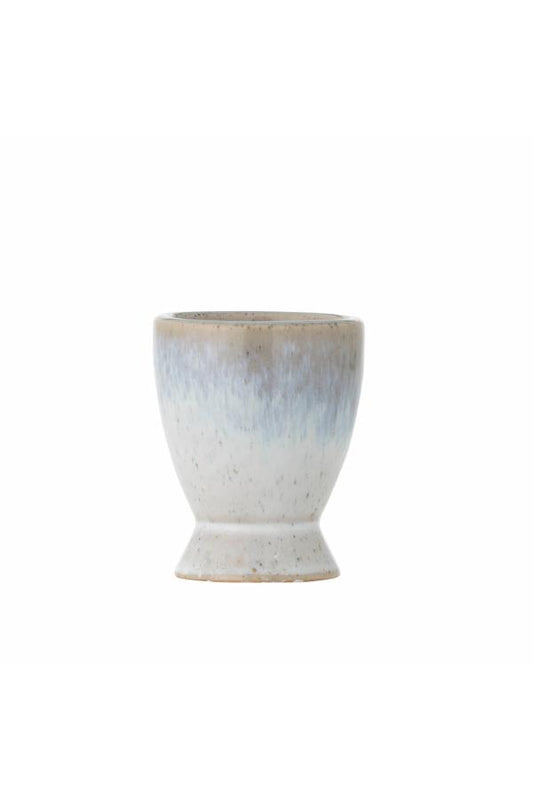 Bloomingville Paula Stoneware Egg Cup on a white background 