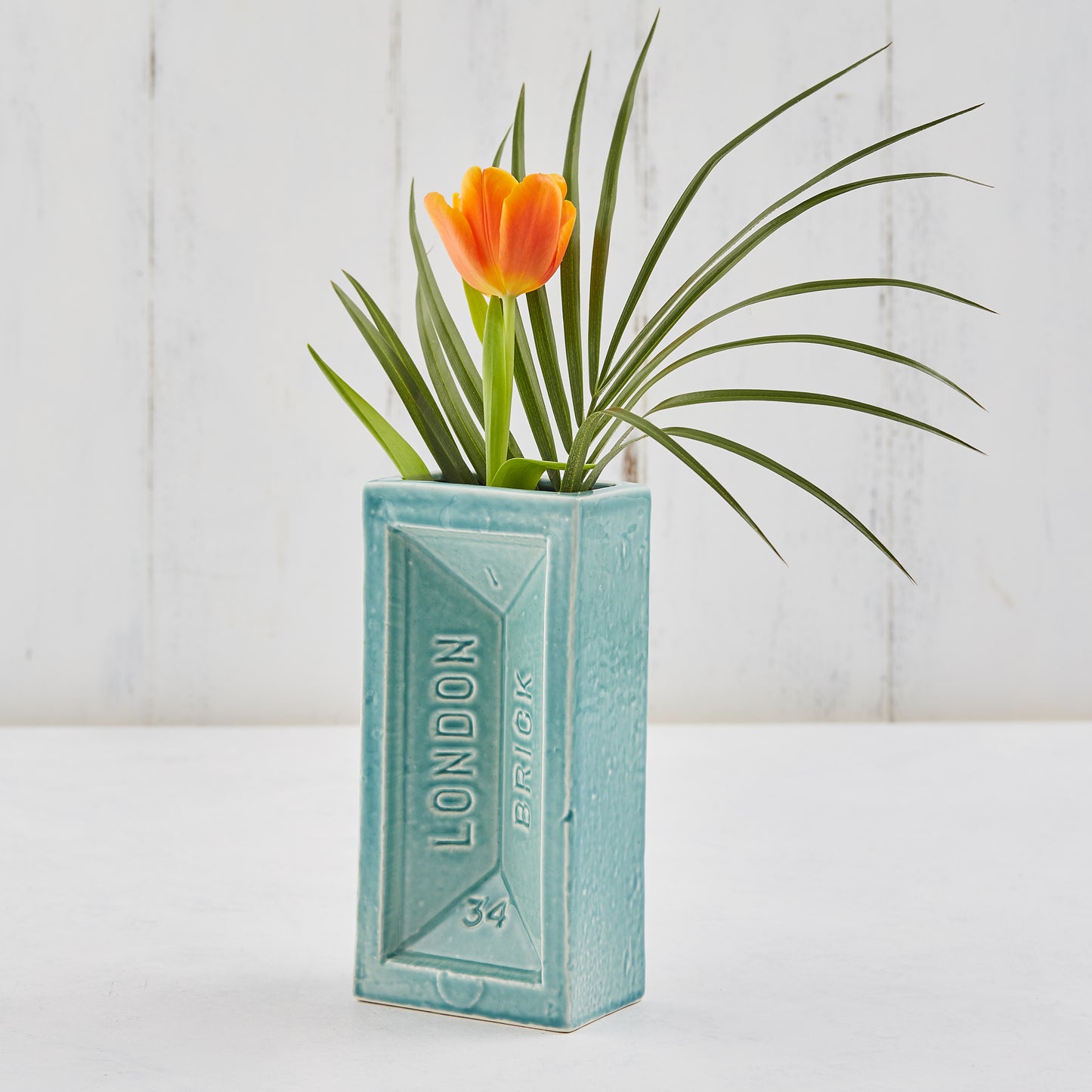 London Brick Vase - Turquoise
