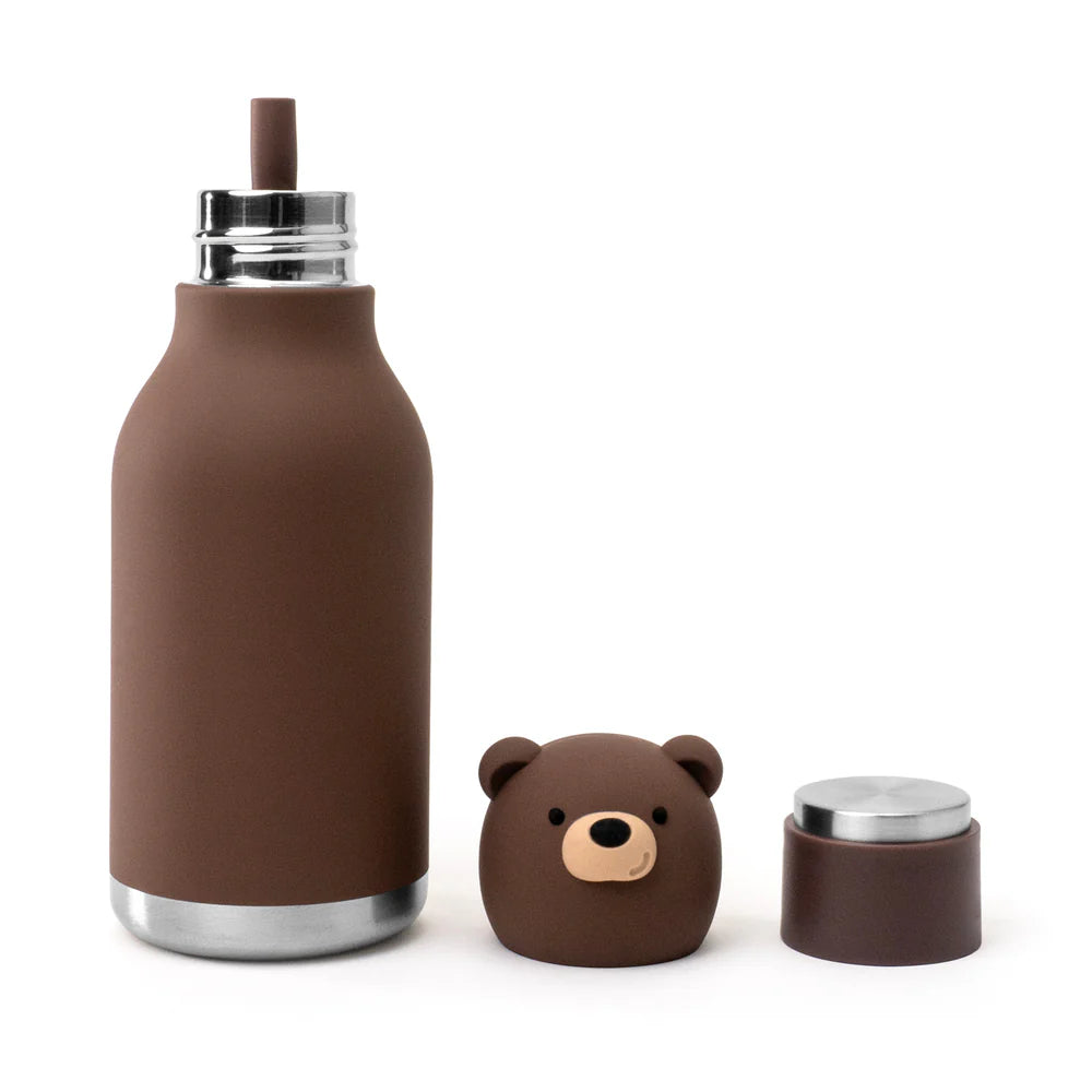 Asobu Brown Bear Bestie Water Bottle