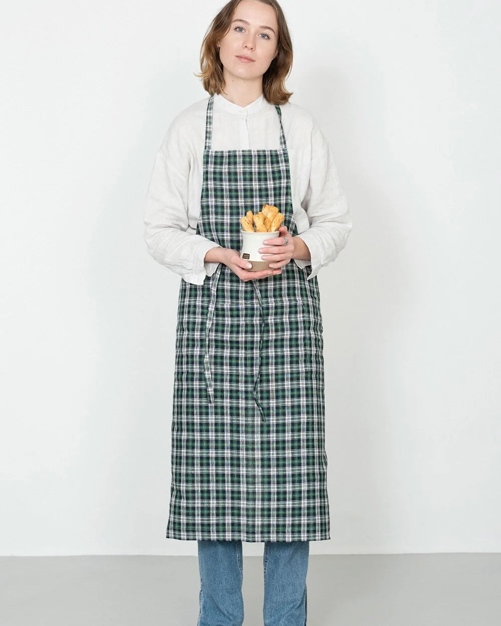 Fog Linen Full Apron - Logan