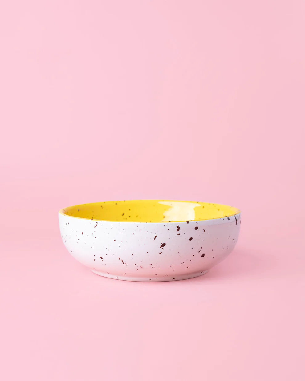 Tierra Cocida Medium Garlic Grater Plate - Yellow & White Canela