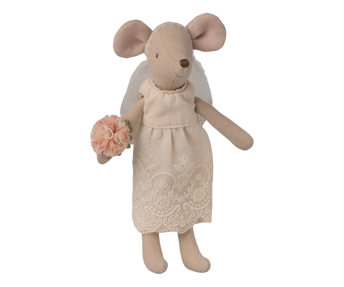 Maileg Mum Mouse Wedding Dress