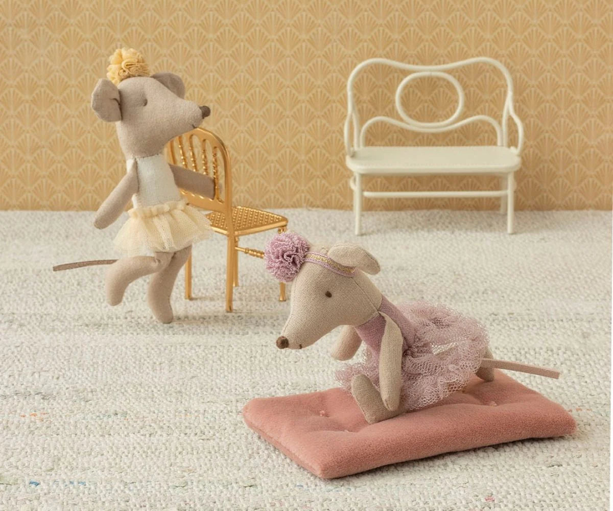 Maileg Little Sister Ballerina Mouse - Heather