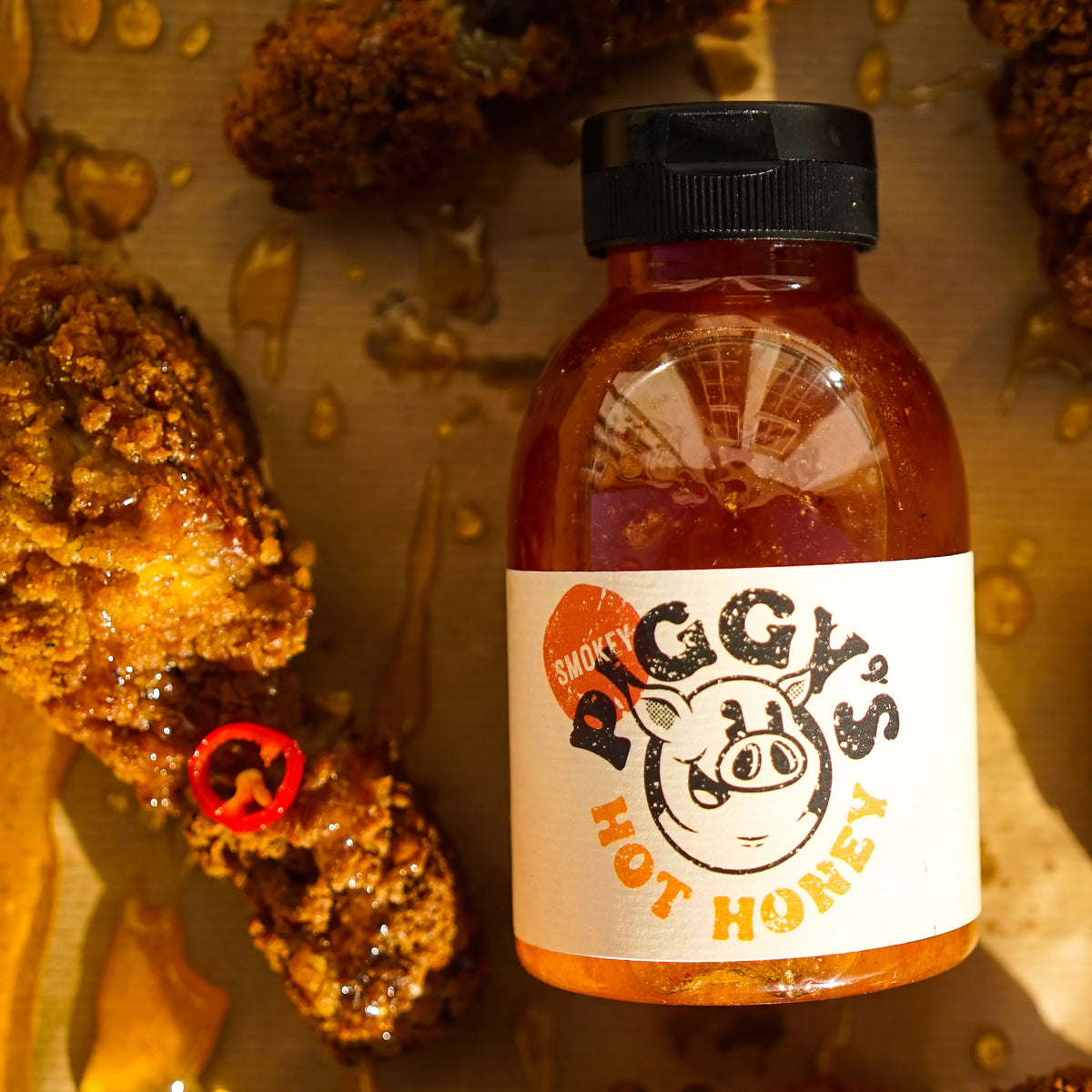 Piggy's Hot Honey - Smokey 350g