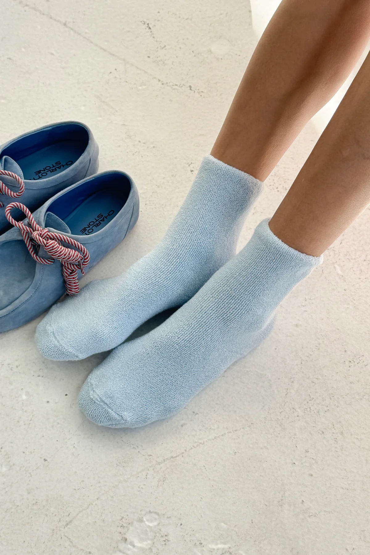 Le Bon Shoppe Cloud Socks - Celeste