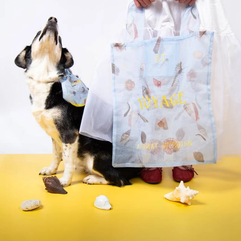 Brigitte Tanaka Coquillage Voyage Organza Bag