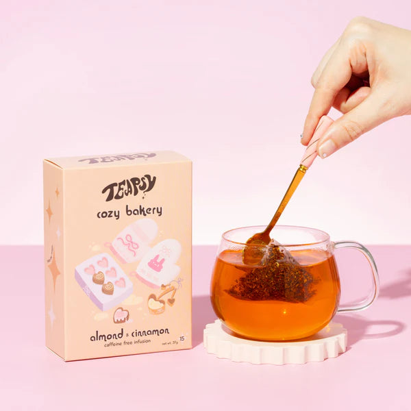 Teapsy Almond & Cinnamon Rooibos Tea - Cozy Bakery