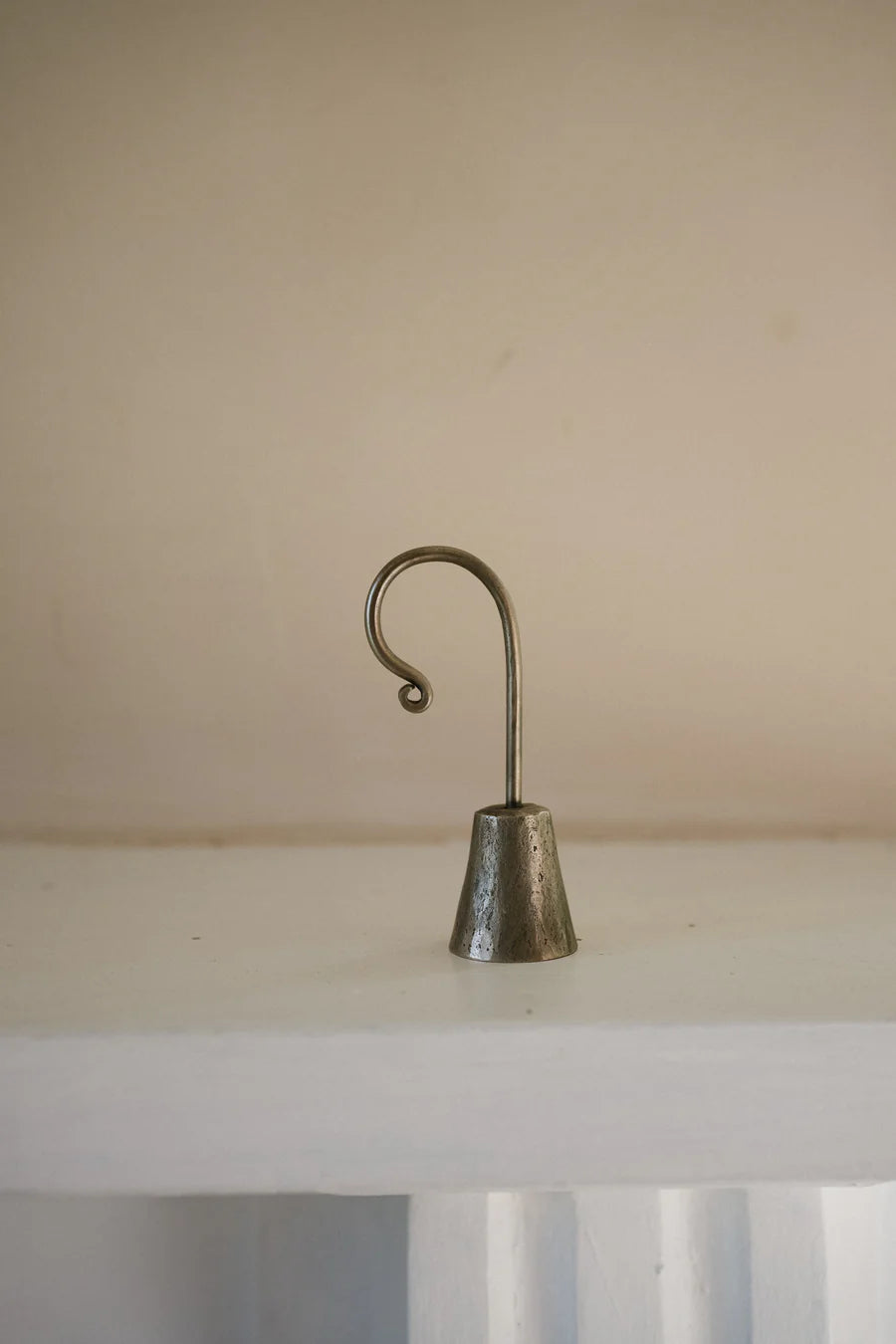 Morgan Wright Curved Antique Silver Candle Snuffer