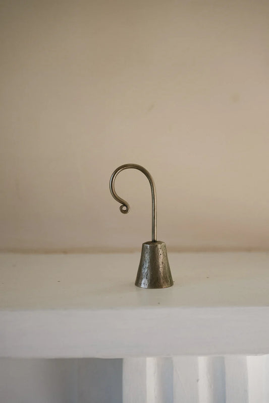 Morgan Wright Curved Antique Silver Candle Snuffer