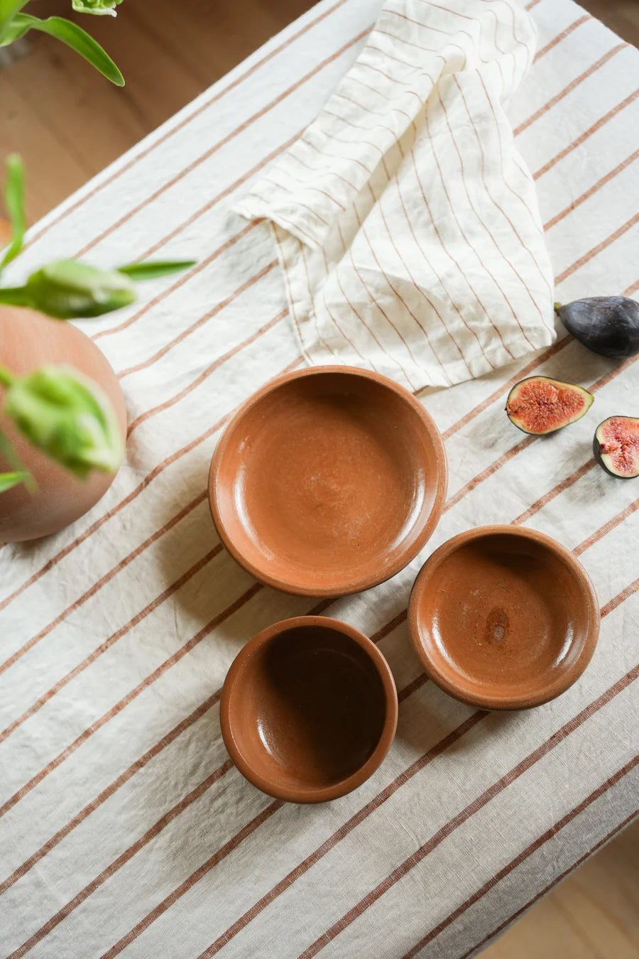 Morgan Wright Tuscan Sharing Bowls Set of 3 - Terracotta